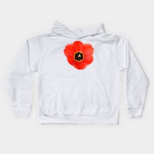 Tulipa 'Crystal Beauty' Fringed Tulip Kids Hoodie